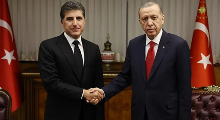 Başkan Erdoğan, Barzani ile görüştü! Terörle mücadelede ortak mesaj