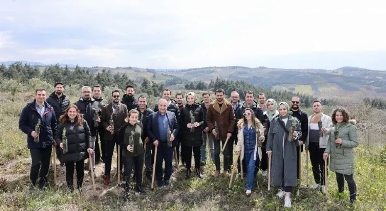 Bursa'da 40 Bin Fidanla Yeşeren 100 Binlik Orman Projesi